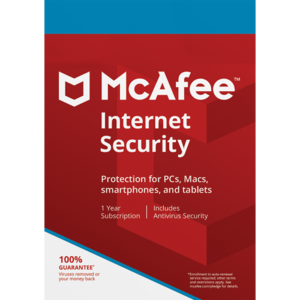 McAfee Internet Security – 2-Year / 1-Device